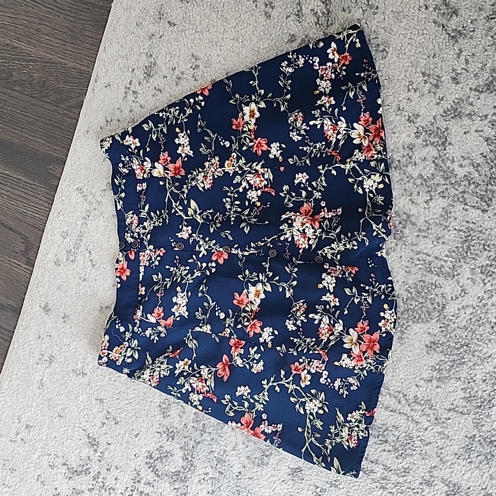xhilaration floral skirt S